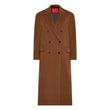 10th Doctor Double Breasted Brown Wool Trench Coat