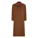10th Doctor Double Breasted Brown Wool Trench Coat