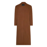 10th Doctor Double Breasted Brown Wool Trench Coat