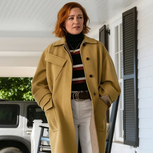 Angie Polaski Will Trent S03 Brown Coat