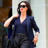 Anne Hathaway The Devil Wears Prada 2 Blue Blazer