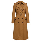 Brown Oversized Utility Trench Coat