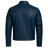 Men Cafe Racer Leather Jacket