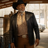 Drummond Moncrief Will Trent S03 Leather Blazer