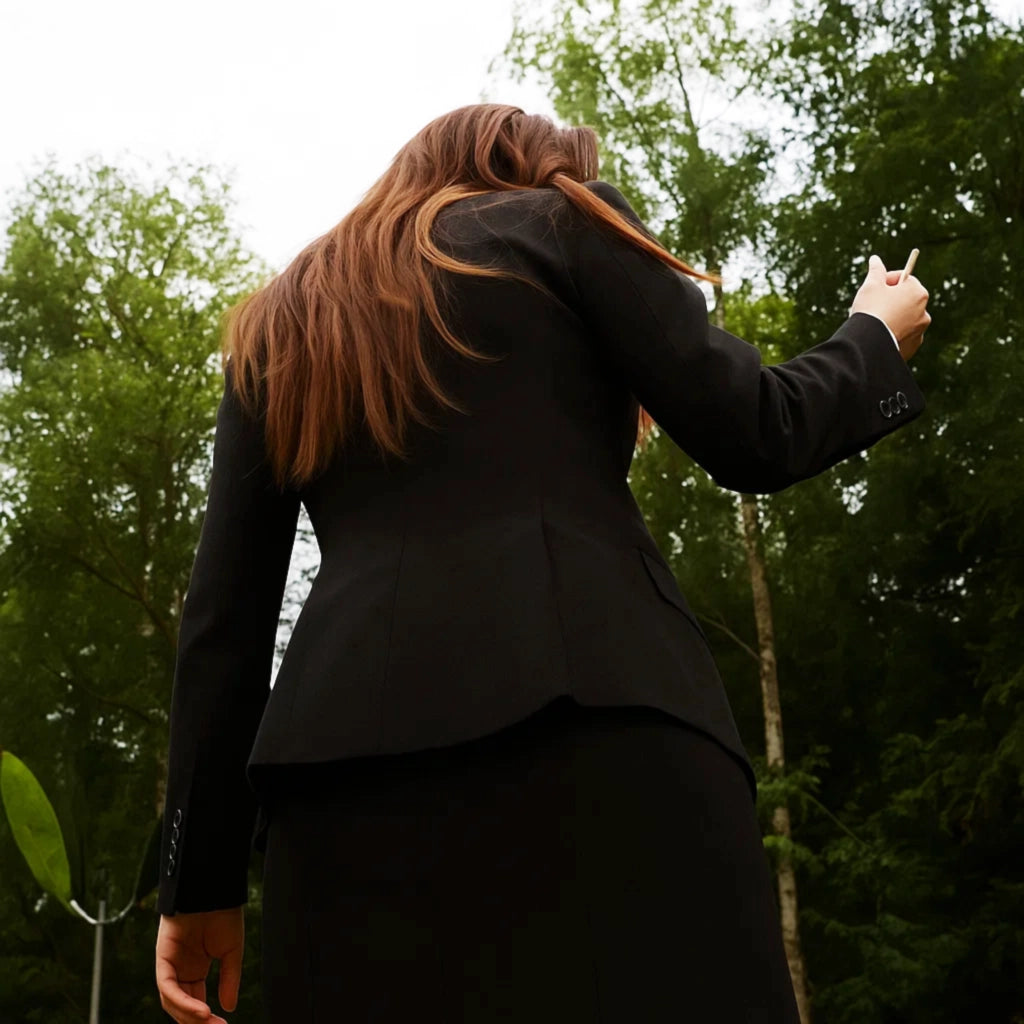 Emma Stone Bugonia Black Blazer