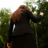 Emma Stone Bugonia Black Blazer