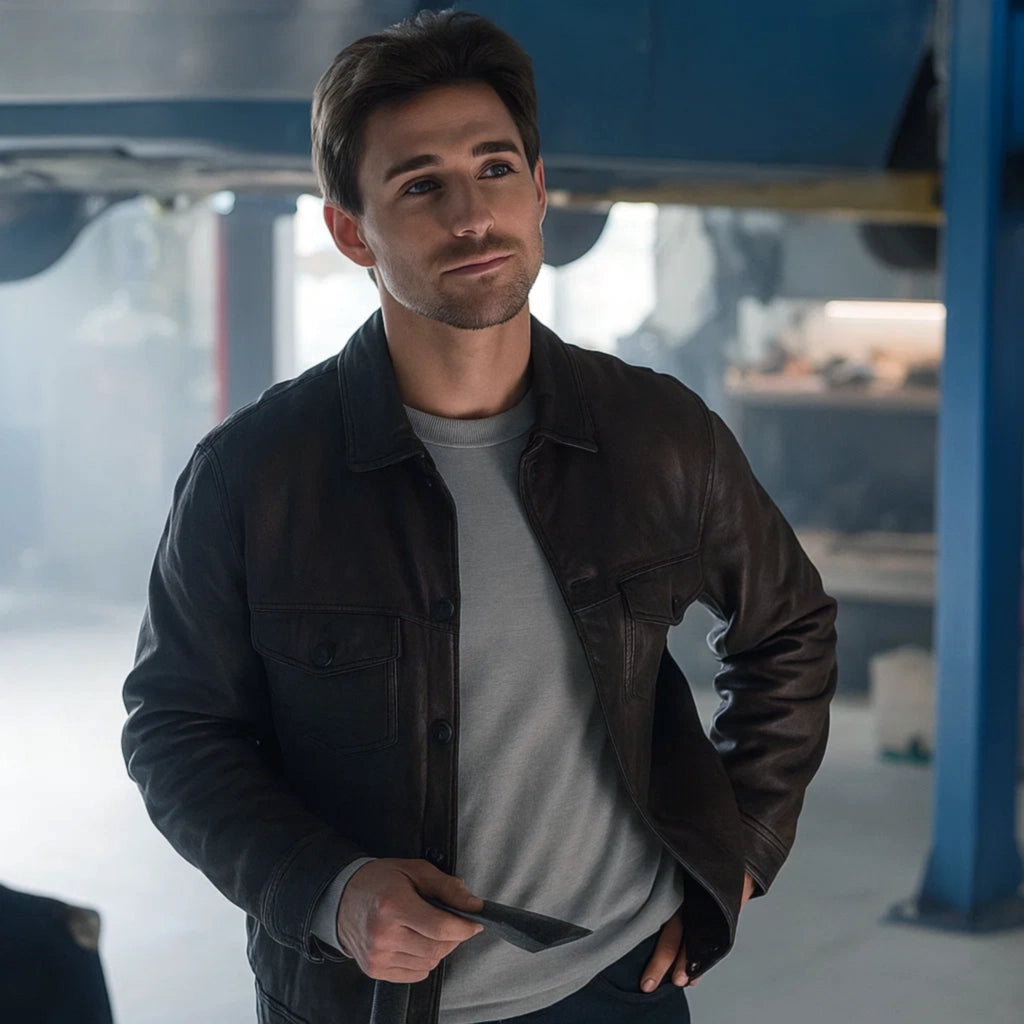 If I Run Dylan Roberts Leather Jacket