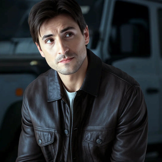 If I Run Dylan Roberts Leather Jacket