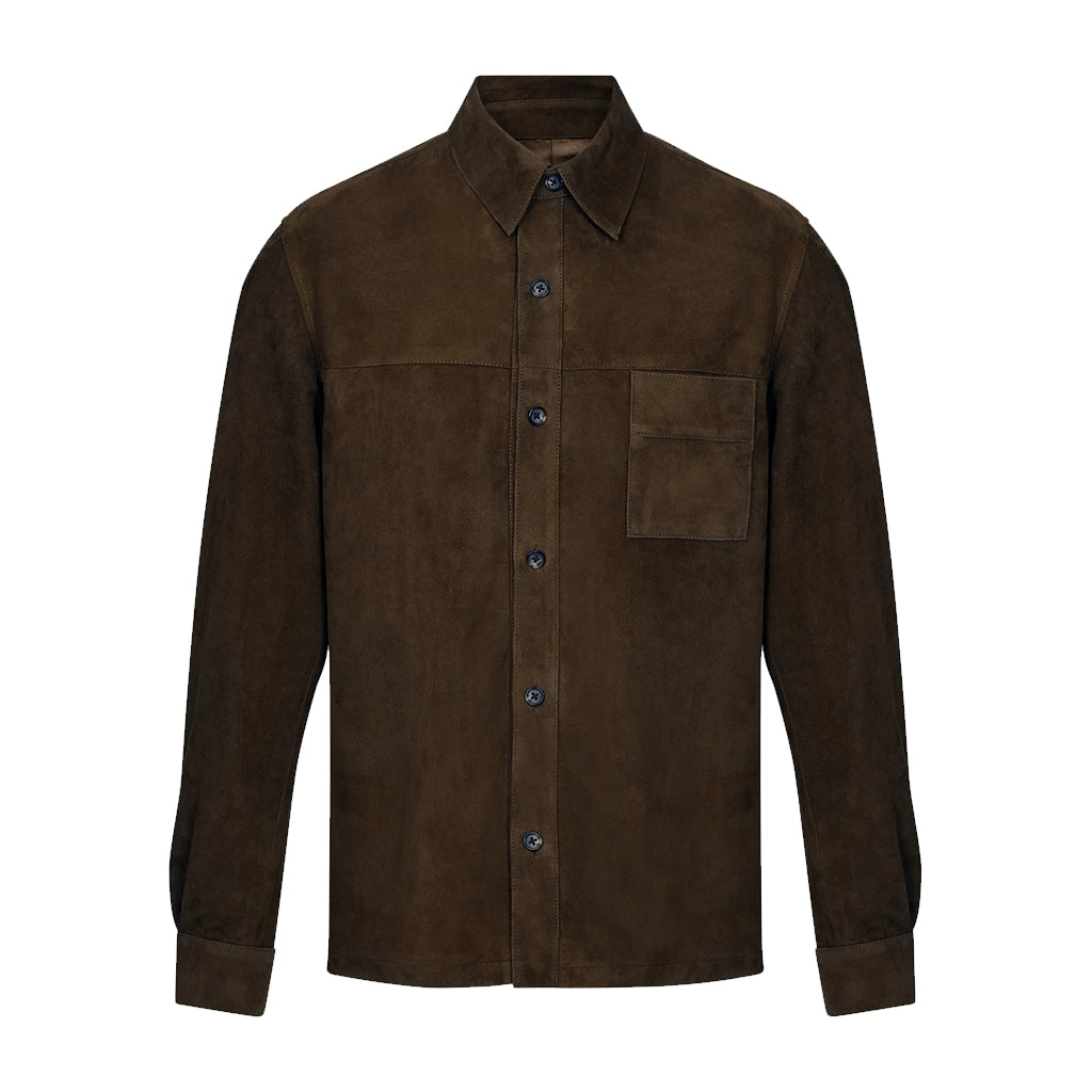 Guy Pearce The Woman in Cabin 10 Suede Jacket