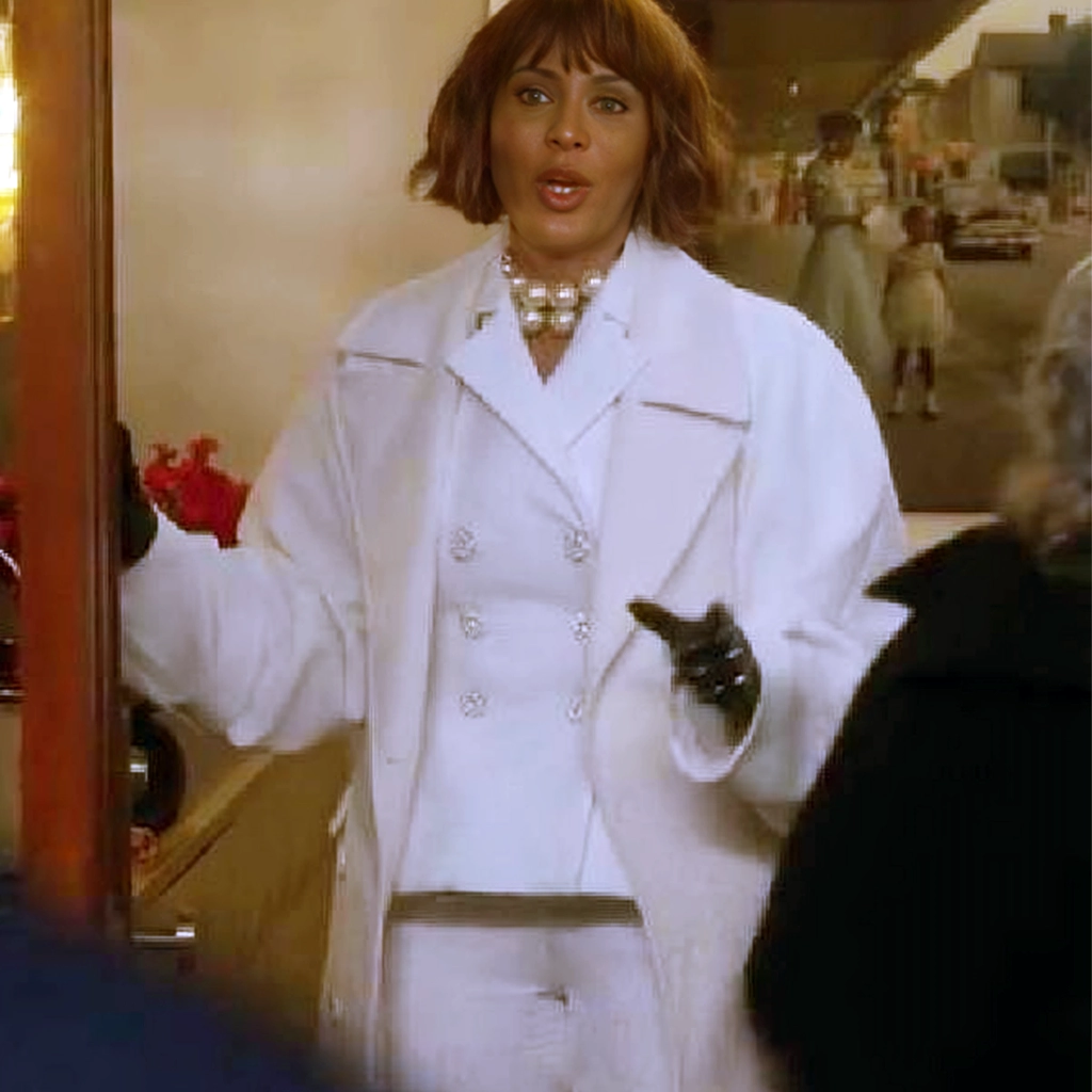 Lisa Wexley And Just Like That S03 Leather Coat