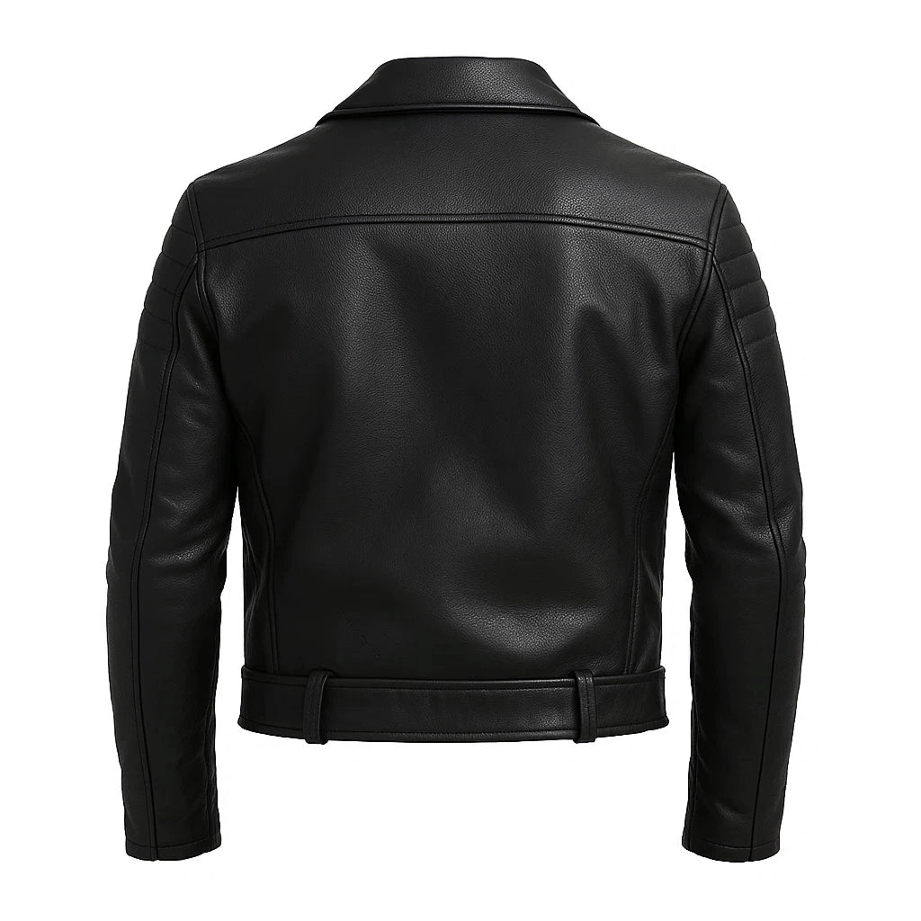 Men Classic Biker Jacket