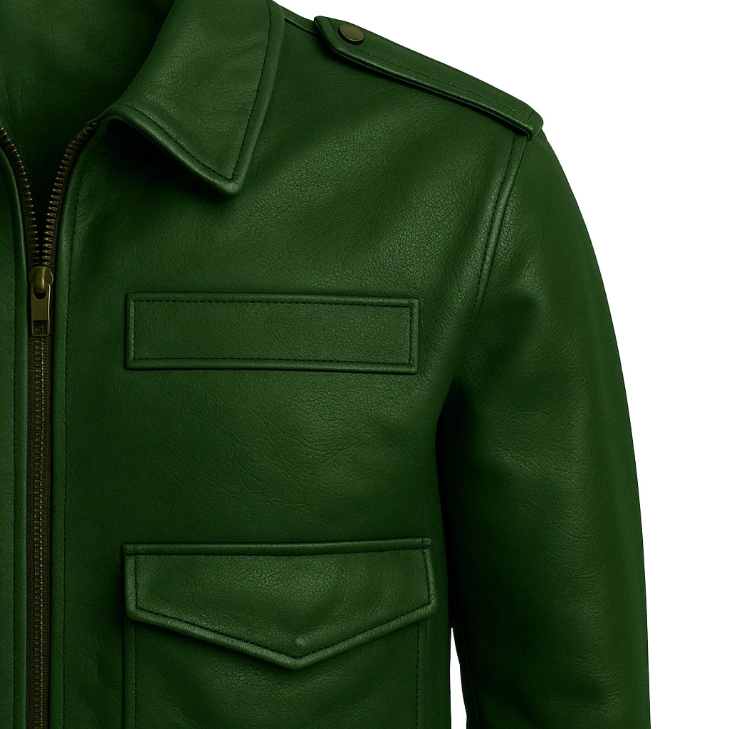 Men Flight Leather jacket