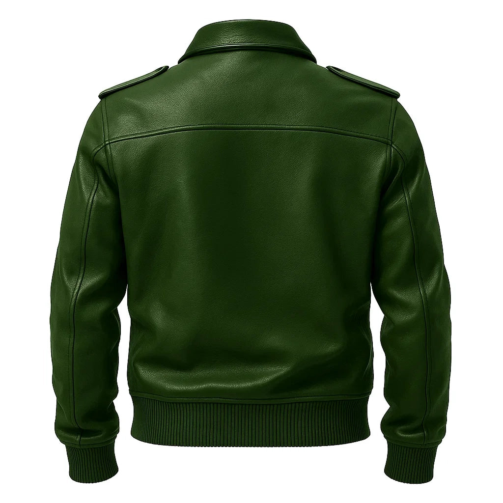 Men Flight Leather jacket
