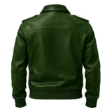 Men Flight Leather jacket
