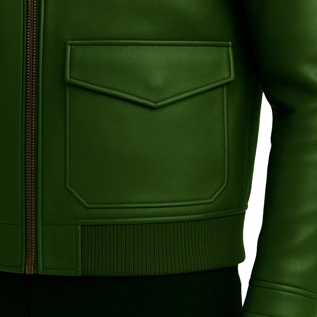 Men Flight Leather jacket