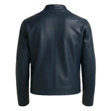 Men Slim Fit Leather Jacket