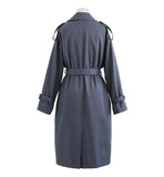 Men's Wool Pitt Grey Trench Coat