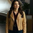Providence Falls Cora McLeod Brown Leather Jacket