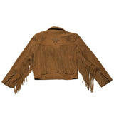 Providence Falls Felicia Simone Fringe Leather Jacket