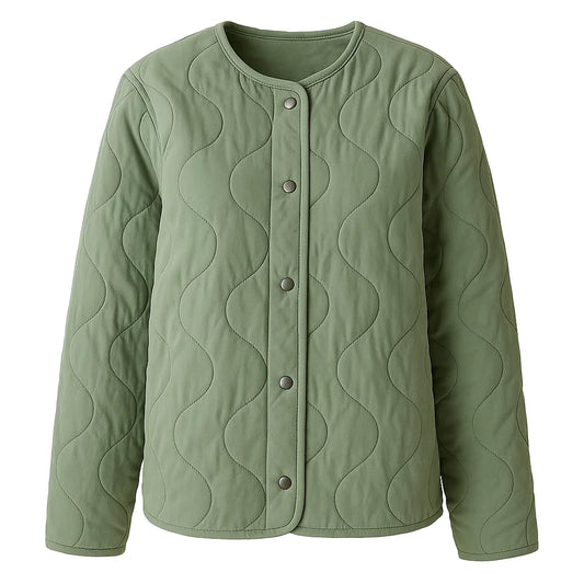 Sage Green Quilted Jacket