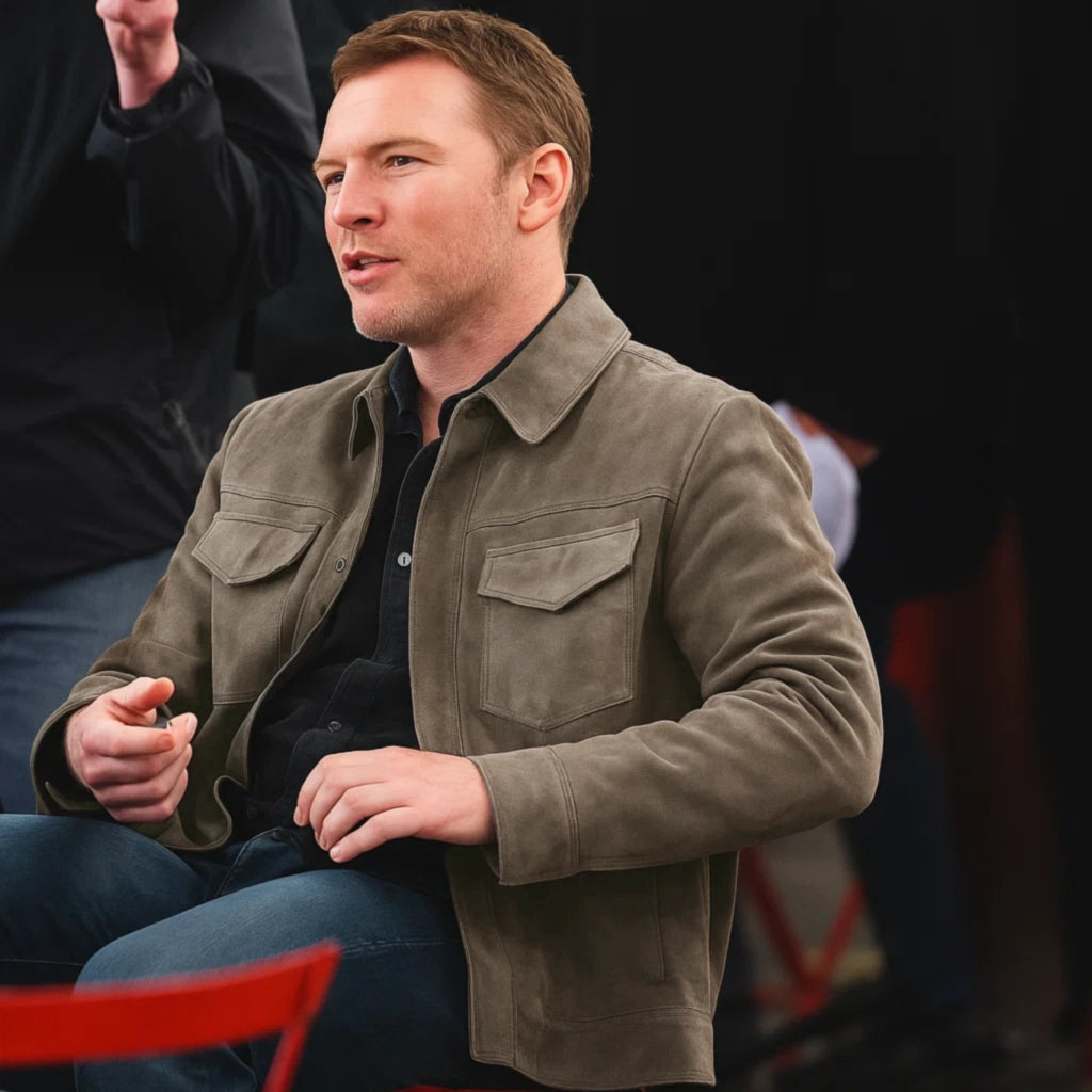 Sam Worthington Relay Leather Jacket