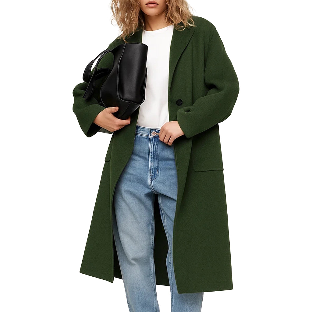 Suzette Deveraux Providence Falls Green Coat