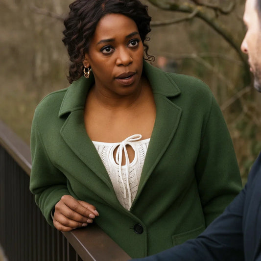 Suzette Deveraux Providence Falls Green Coat