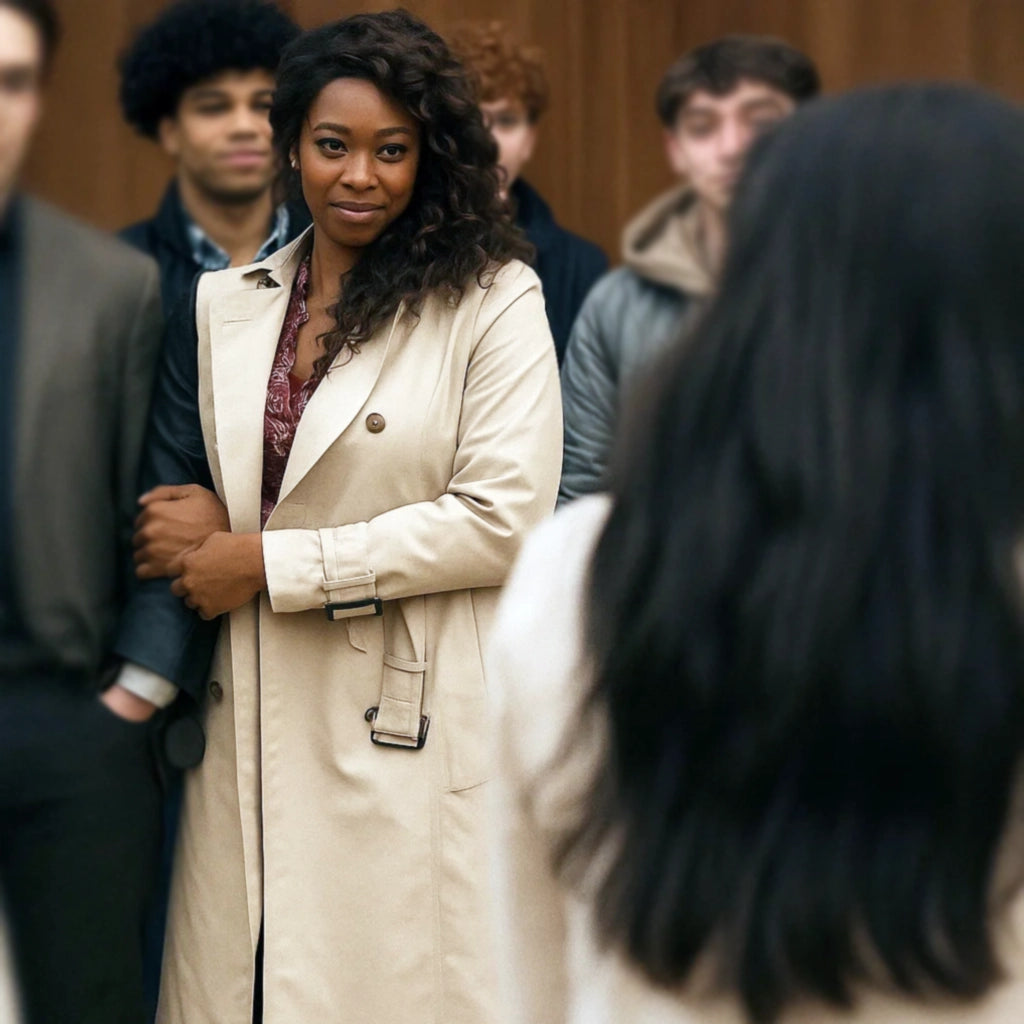 Suzette Deveraux Providence Falls Trench Coat