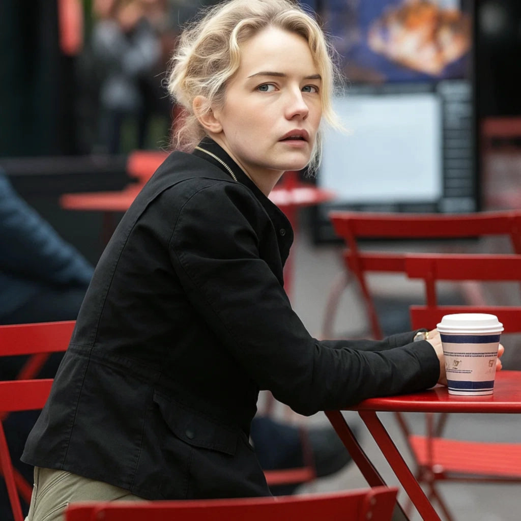 Willa Fitzgerald Relay Black Jacket
