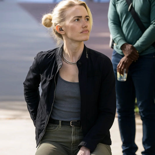 Willa Fitzgerald Relay Black Jacket