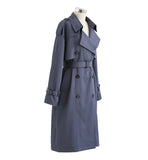 Men's Pitt Grey Trench Coat