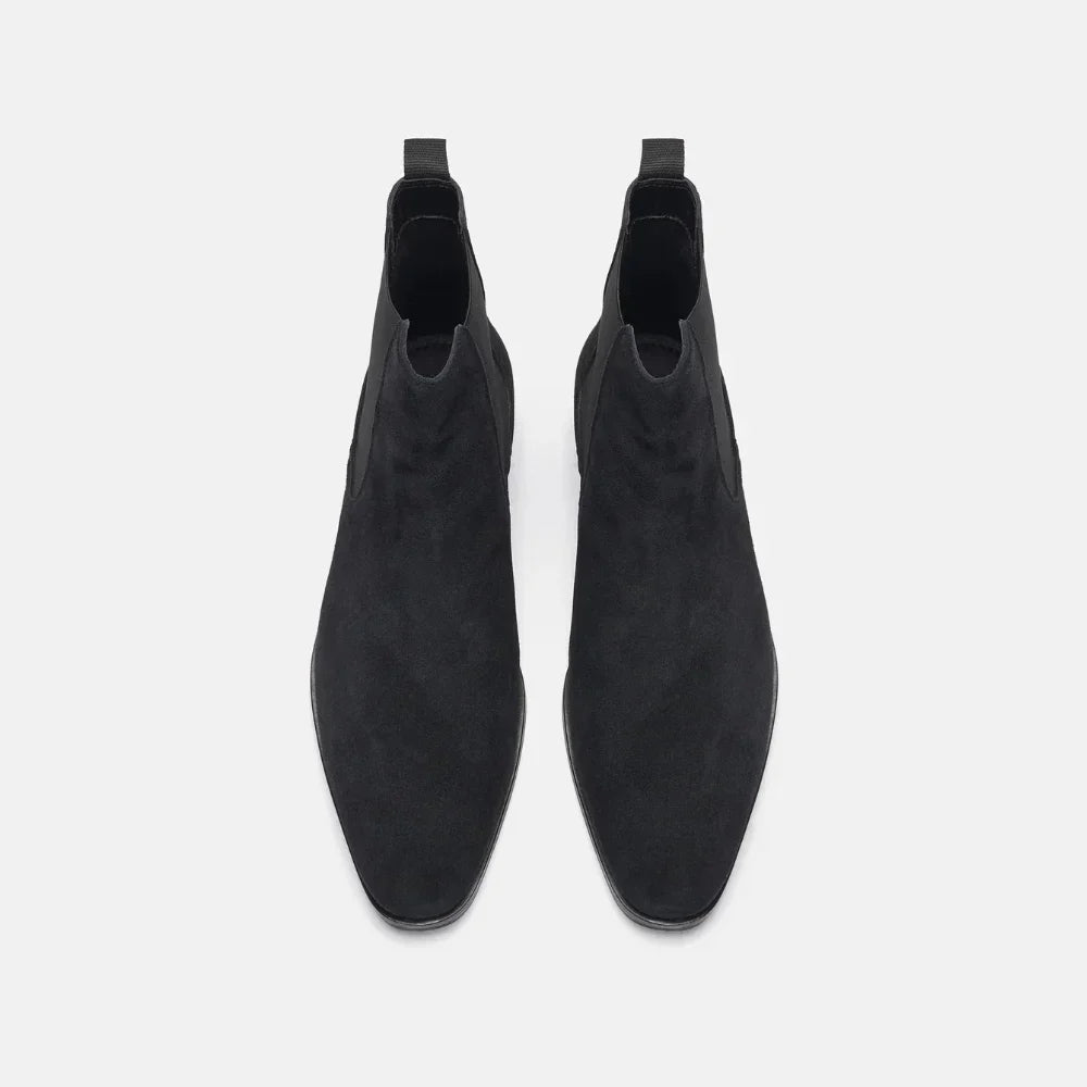 black-suede-chelsea-shoes