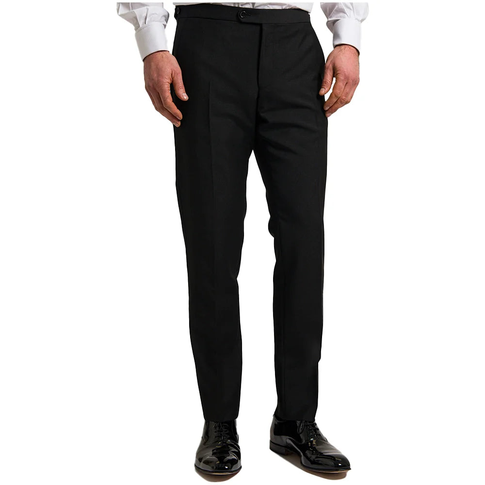 Mens Black Suit Pant
