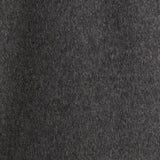 Grey Single Breasted Wool Overcoat Mens