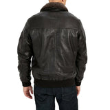 Men’s Brown Fur B3 RAF Sheepskin Shearling Jacket