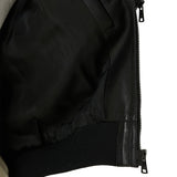 Men's Black Flight Pilot A2 Aviator Leather Jacket