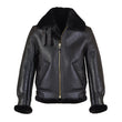 Men’s Sheepskin B-3 Leather Bomber Jacket