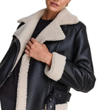 B3 Bomber Leather Aviator Jacket Women's